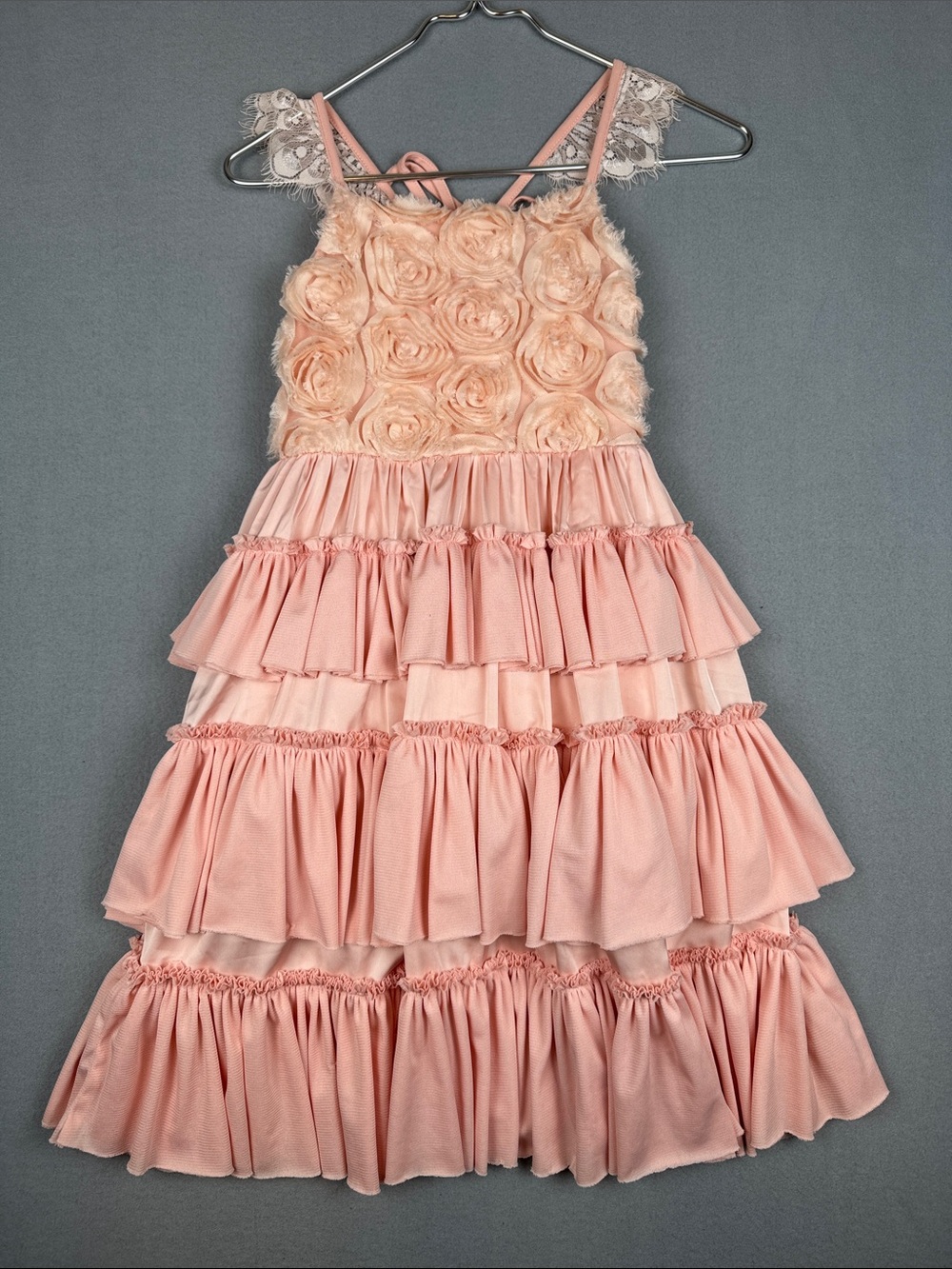 Dollcake Love Potion Rosette Tiered Party Dress (Flawed)
Size: Small?
